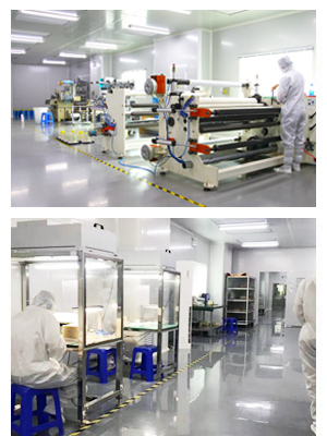 防藍光膜，防爆膜，磨砂膜，液晶保護膜定制廠家_無塵車間